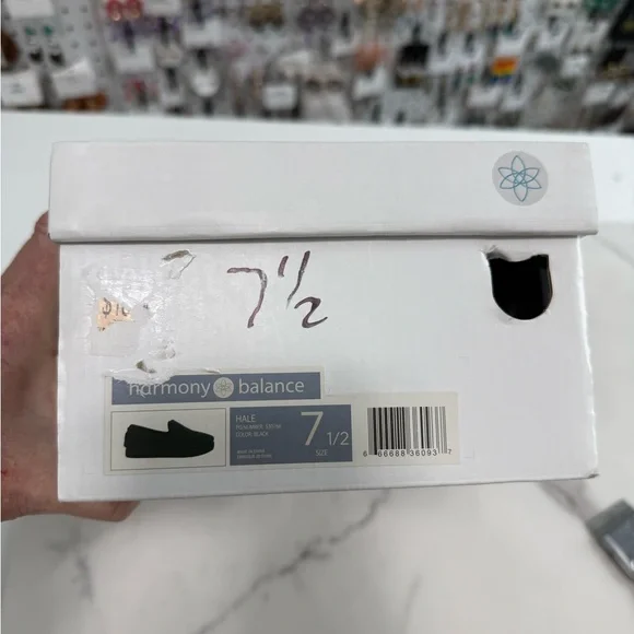 Harmony Balance Black Women's Slippers - Picture 3 of 6